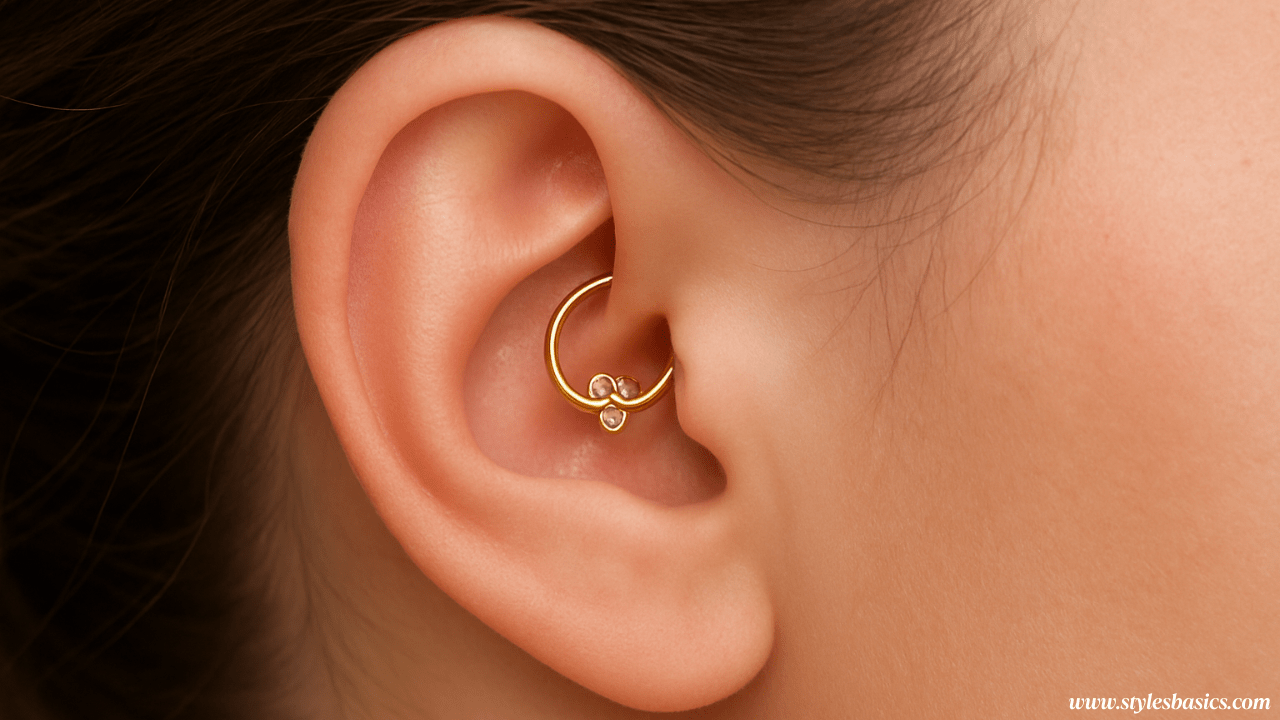 Daith Piercing: Complete Guide to Pain, Healing, and Styling