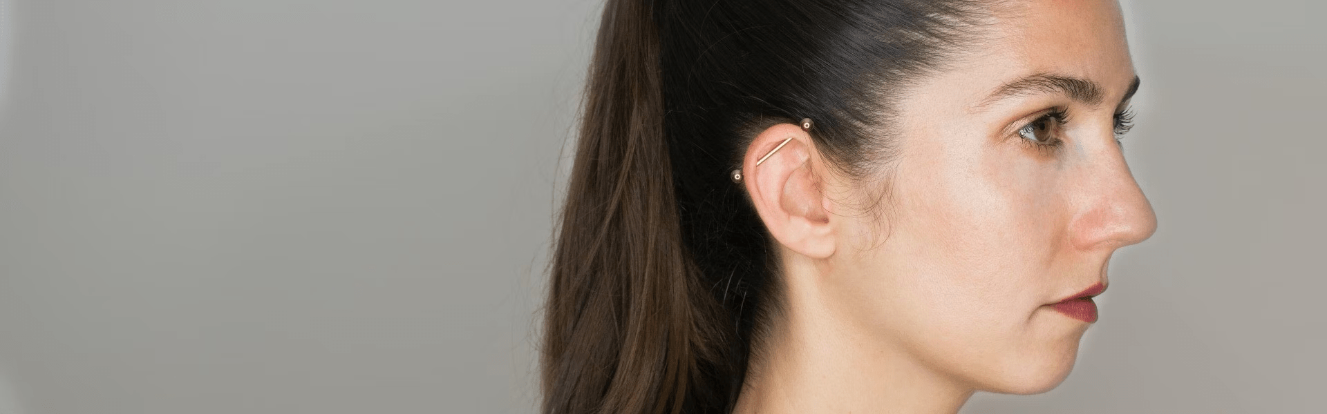 Industrial Piercing: A Guide to Pain, Healing, Jewelry, and Aftercare
