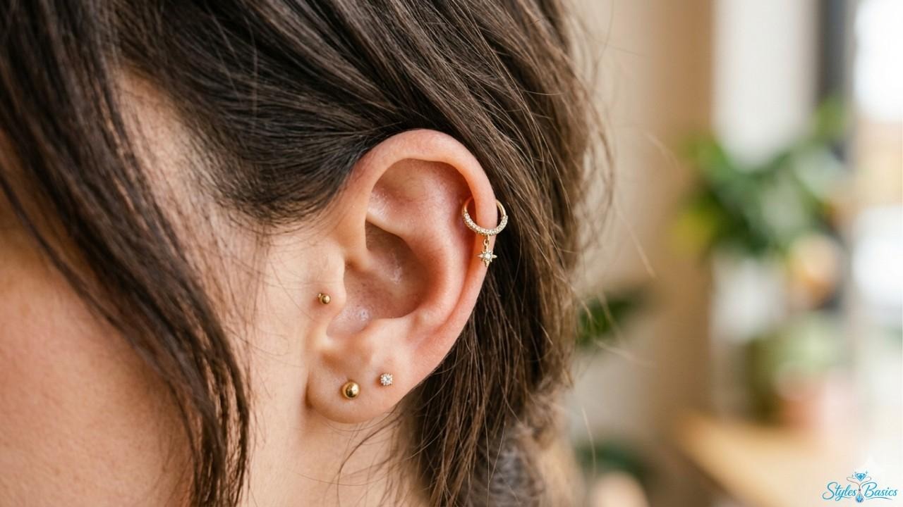 Helix Piercing Jewelry Options: A Complete Guide for Beginners