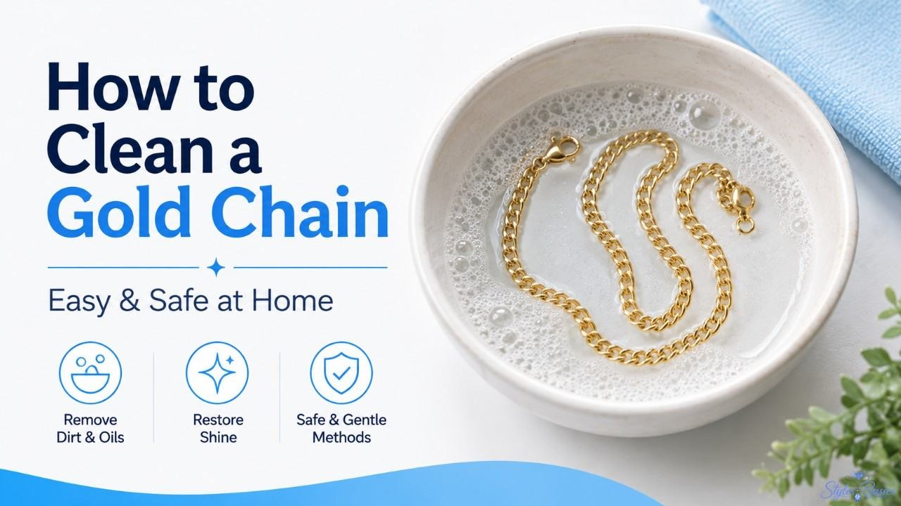 How to Clean a Gold Chain at Home: Safe Methods to Restore Shine