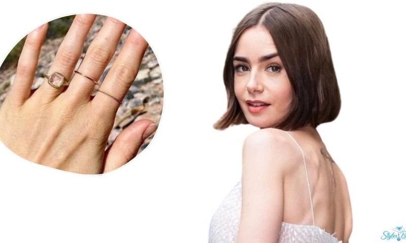 Lily Collins’ Engagement Ring: Why Its Rose-Cut Diamond Is So Unique