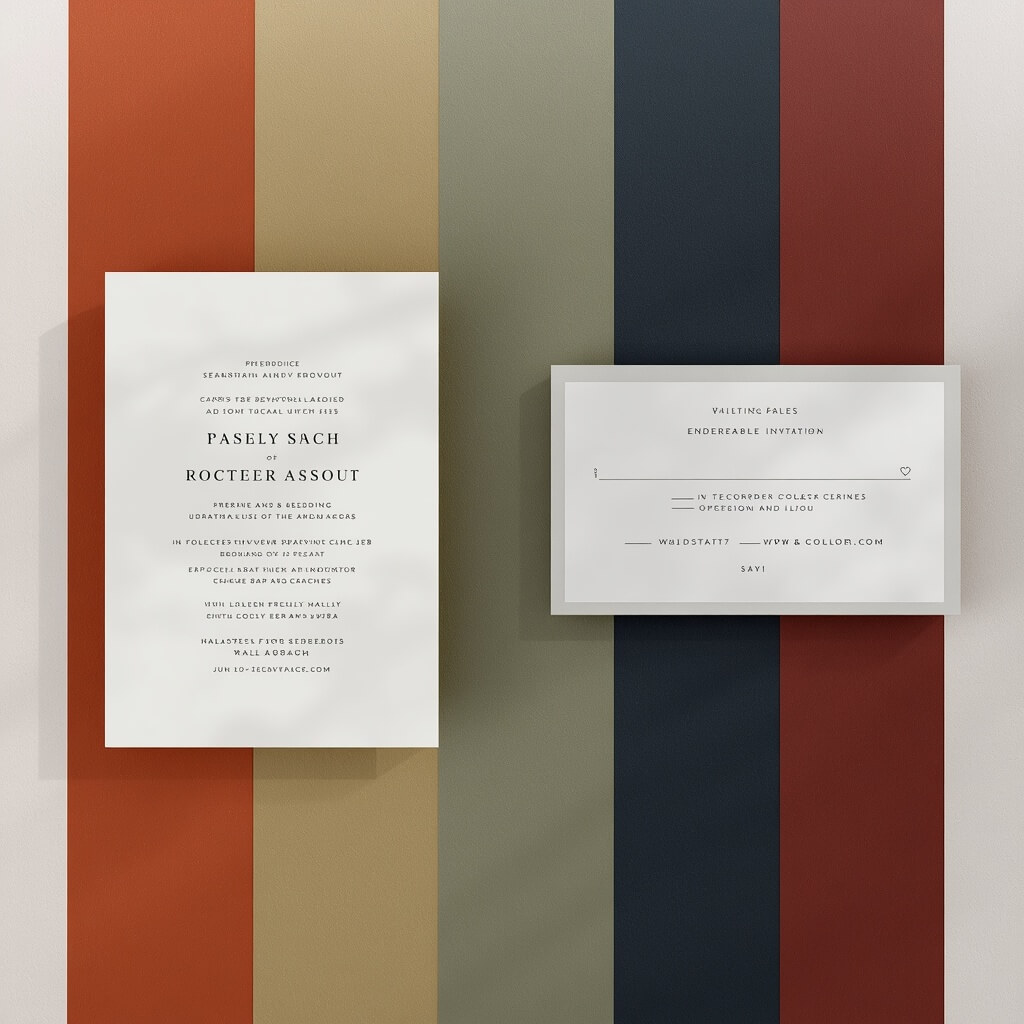 Wedding Invitation Ideas Guests Will Actually Remember 10 Color Palette Ideas for Wedding Invitations