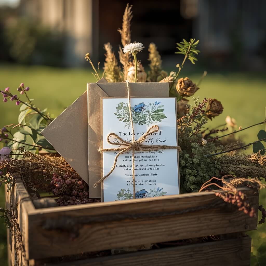 Wedding Invitation Ideas Guests Will Actually Remember 11 Rustic Wedding Invitation Ideas