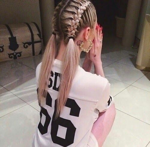 17 chic double braided hairstyles you will love