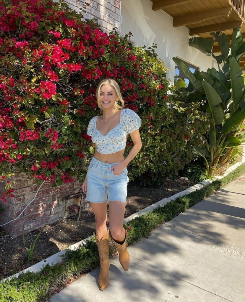 Cowboy boots with shorts: 11+ chic ways to rock this aesthetic