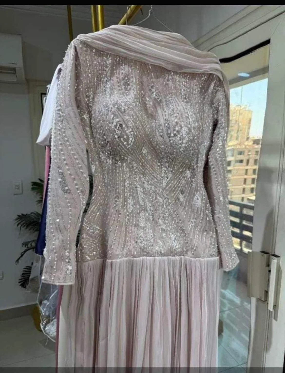 فستان نص هاند ميد ينفع خطوبه كتب كتاب جديد