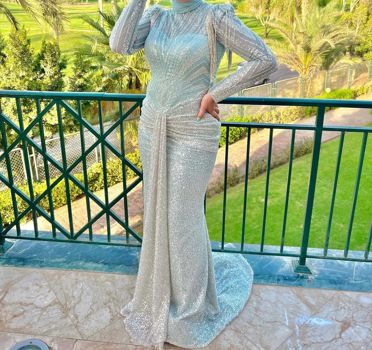 فستان سواريه هاندميد