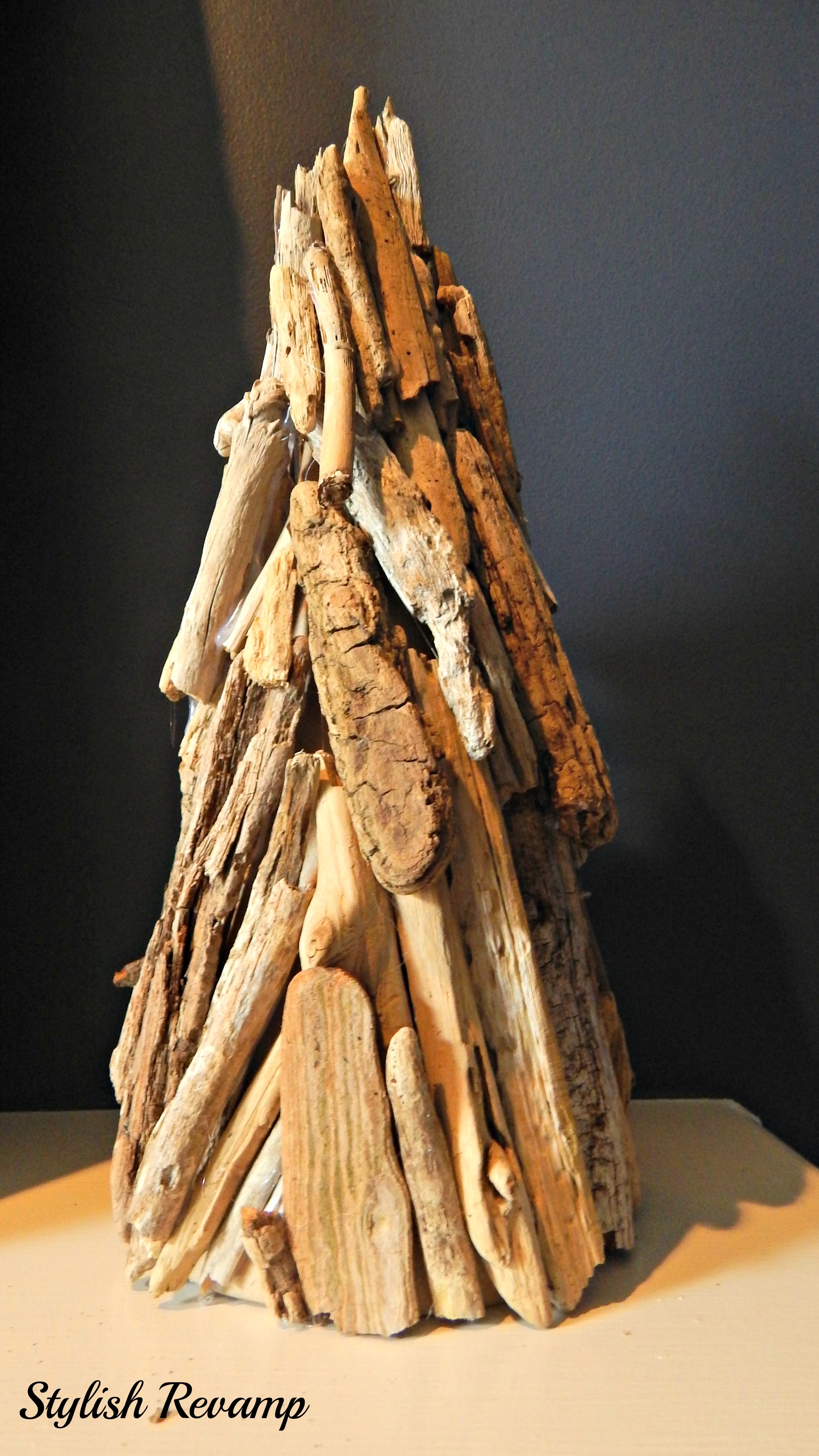 Driftwood Christmas Tree