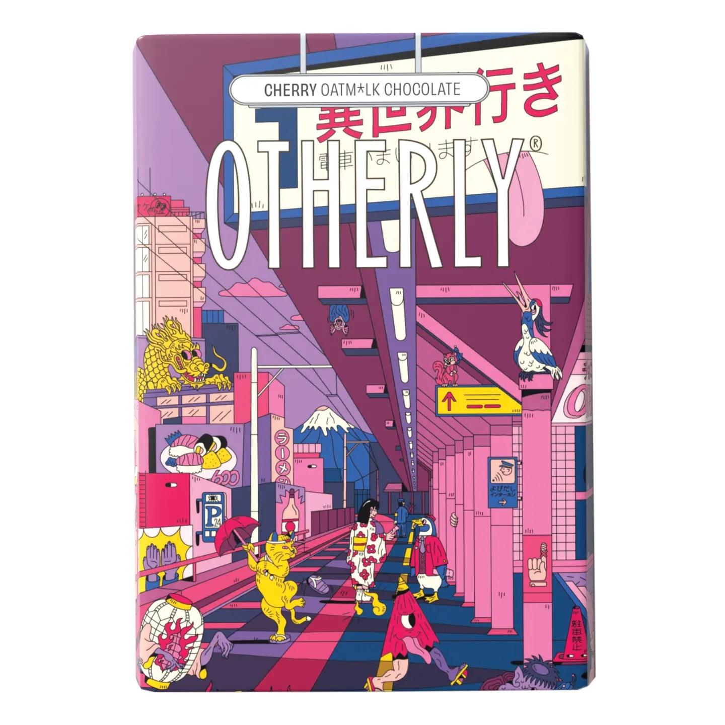 Otherly Cherry Oatmilk Chocolate Bar