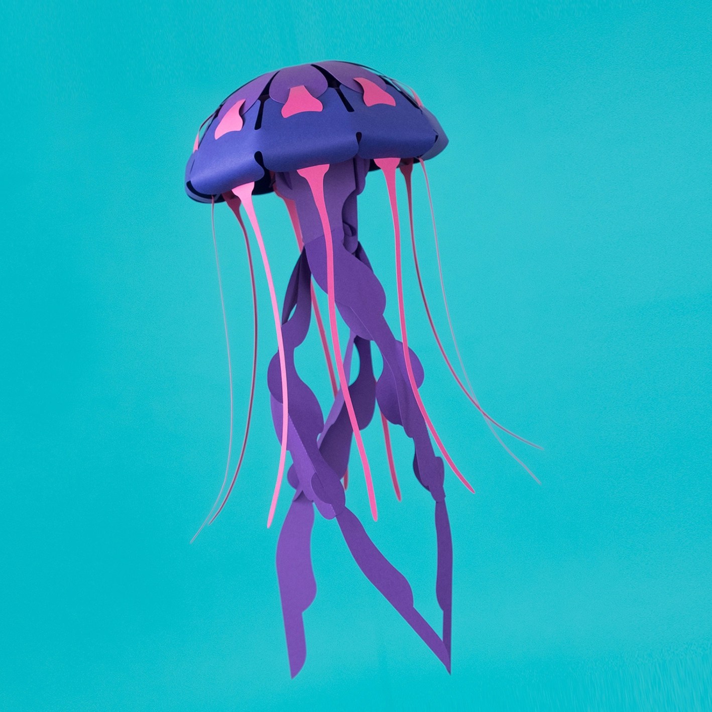 Paper Model Jellyfish 65