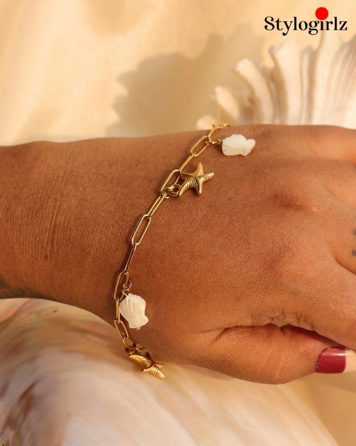 Seashore Sleek Charm Bracelet