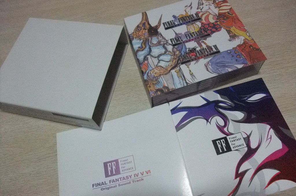 FF・サントラ】「Finest Box」アドバンス版『FF4』～『FF6』の音楽が