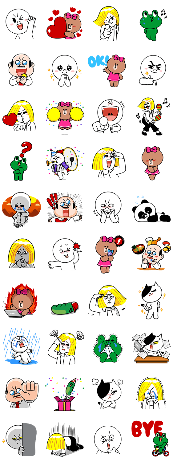 隠し無料スタンプ】動くチョコ&LINEキャラ スペシャル スタンプを実際にゲットして、トーク