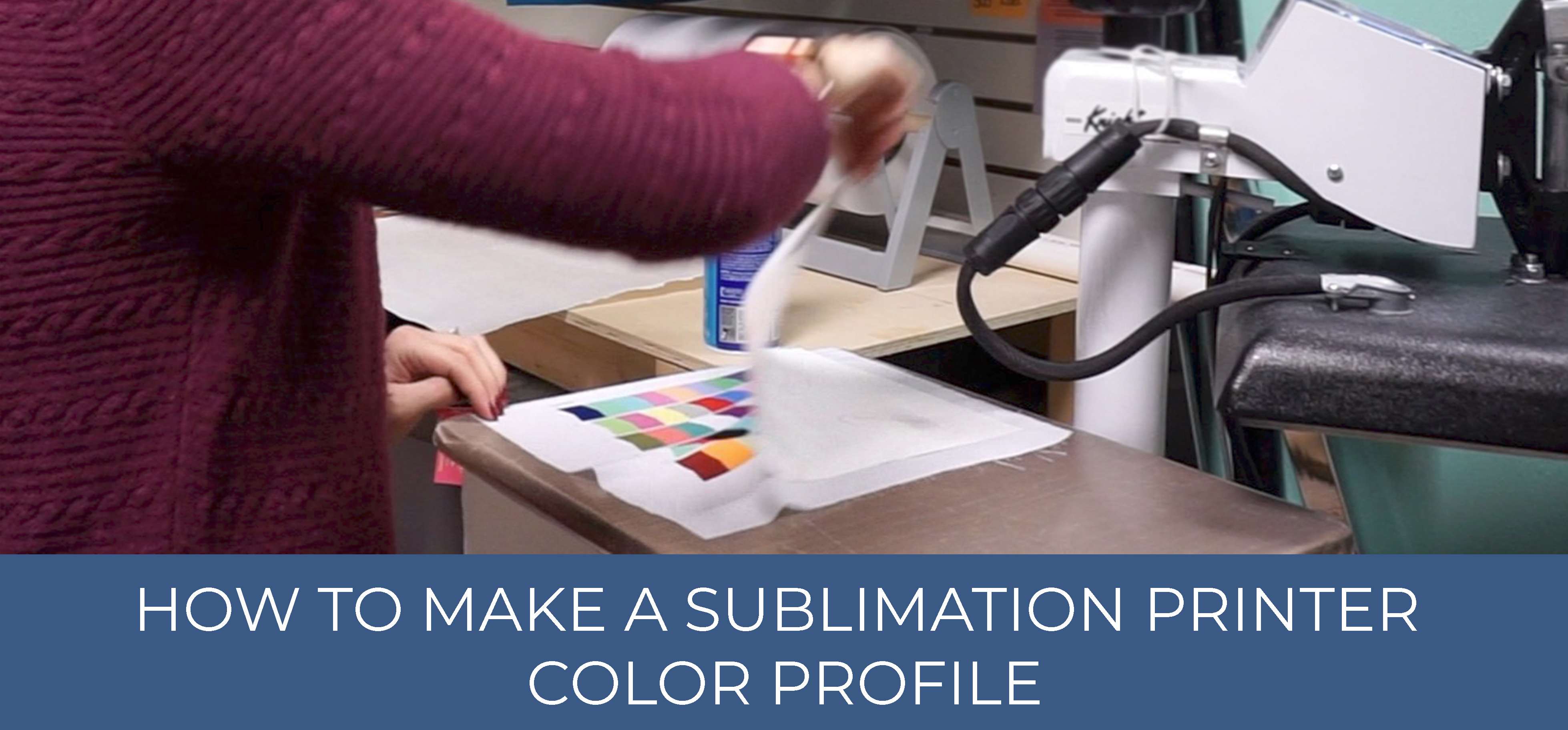 Sublimation Printer Color Profile 