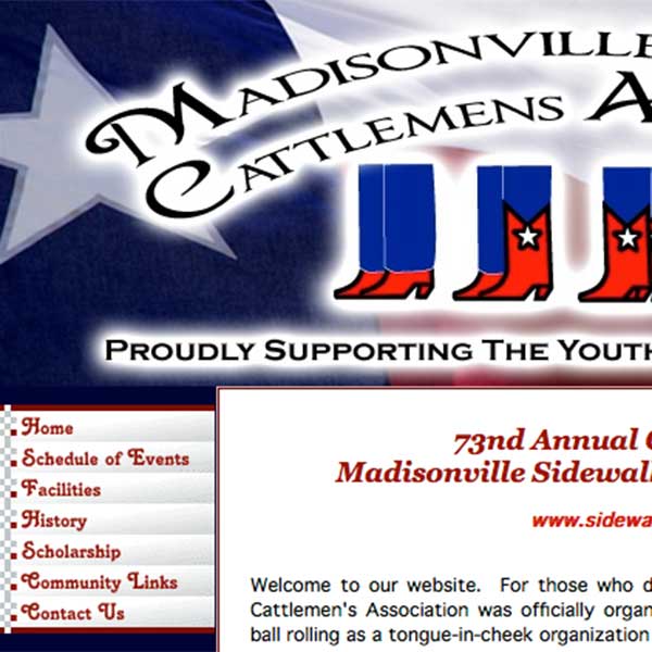Madisonville Sidewalk Cattlemen's Association in Madisonville, Texas