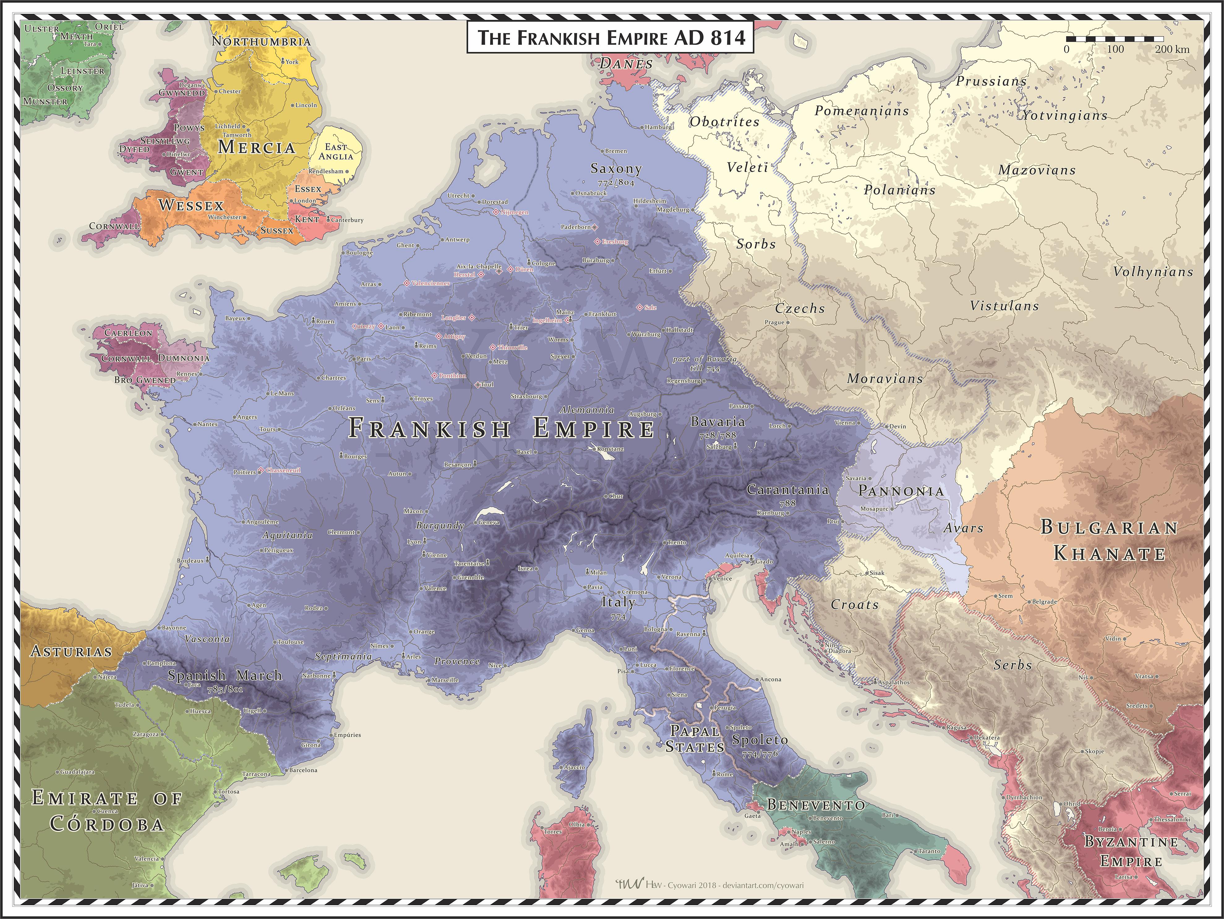 Frankish Empire AD 814 6c409f72e7 