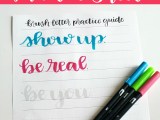 Brush Lettering Sublime Reflection