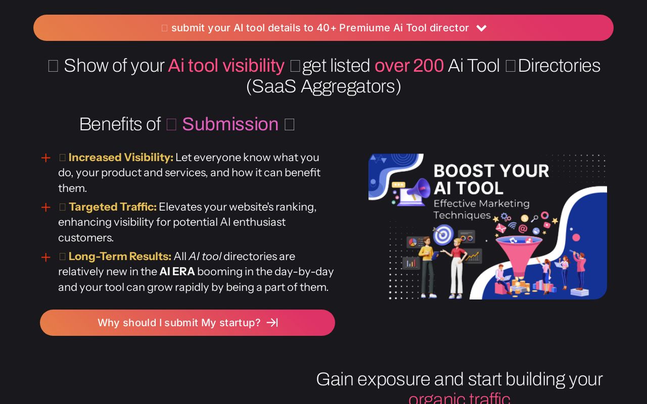 рџљђ Showoff Your Ai Tool On 40 Premium Ai Tool Directory