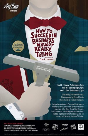 business succeed without trying really poster production subplot studio theatre customized creative february sample subplotstudio marketing