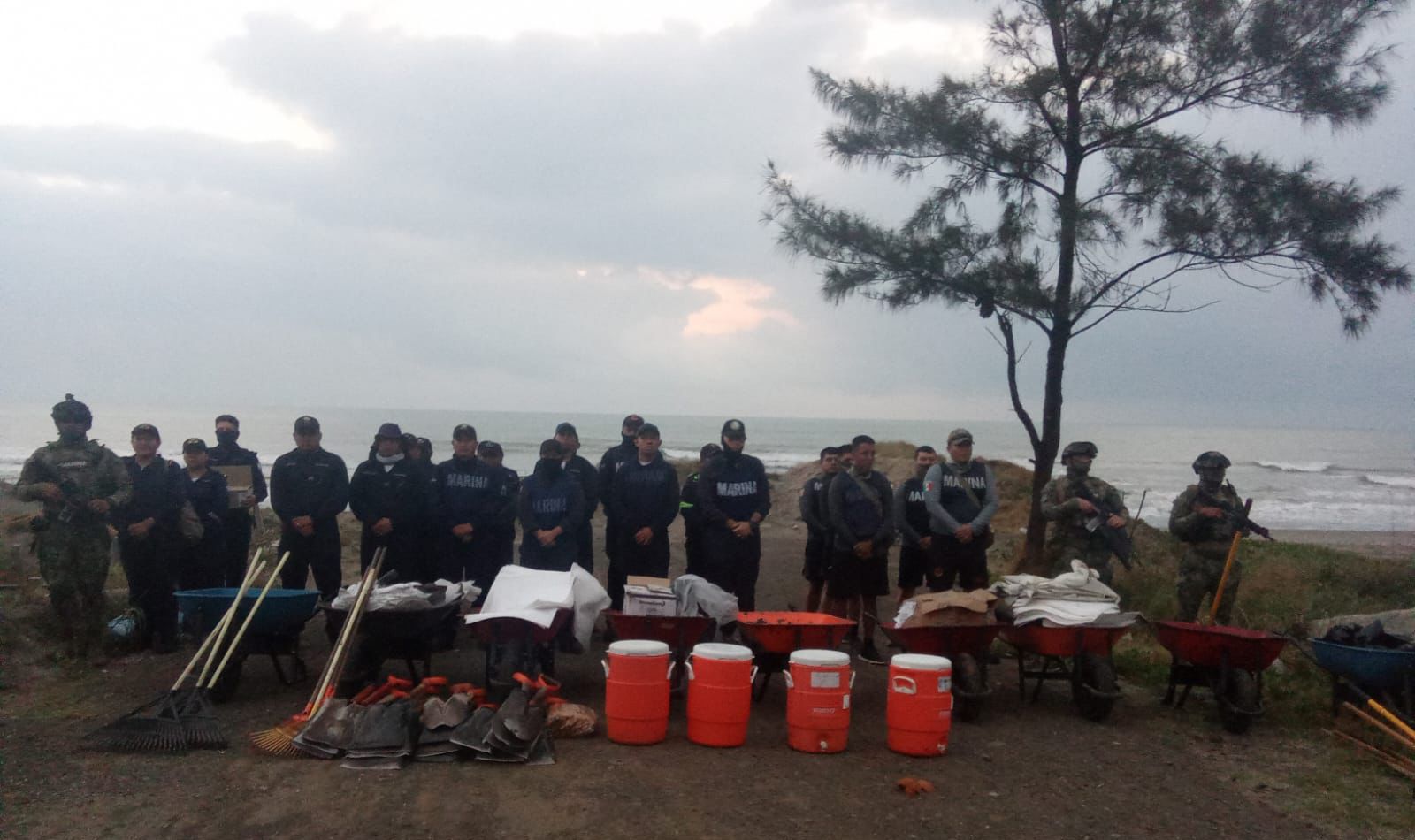 128 toneladas crudo en el Golfo