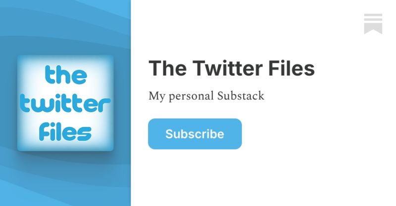 The Twitter Files Matt Taibbi Substack - Best Ocean Arts in Mobile