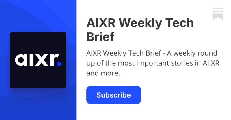 Aixr Weekly Tech Brief Substack - Vintage Textures - Incredible 8K Collection
