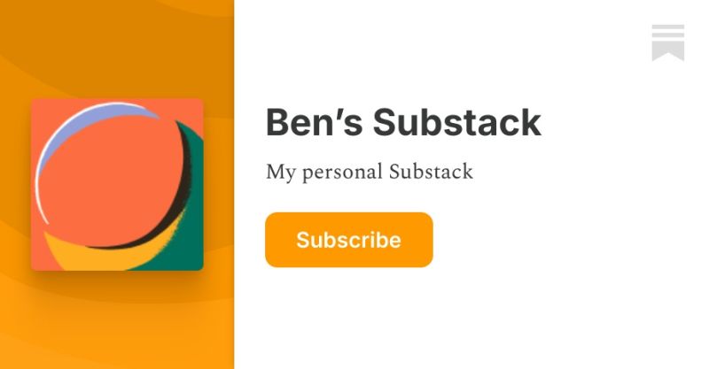 Ben Substack - Premium Gradient Background Gallery - Desktop