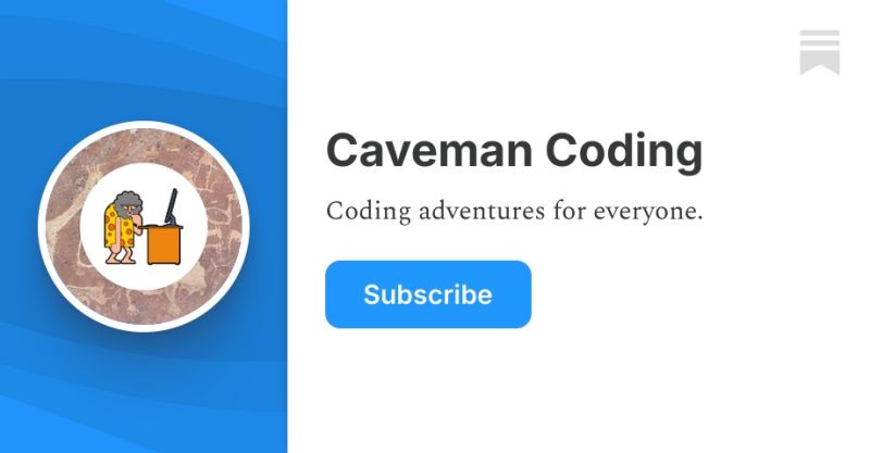 Caveman Coding Substack - 8K Ocean Arts for Desktop