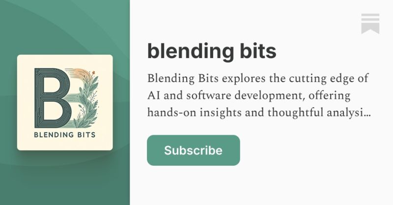 Blending Bits Darlin Substack - Abstract Illustration Collection - 4K Quality