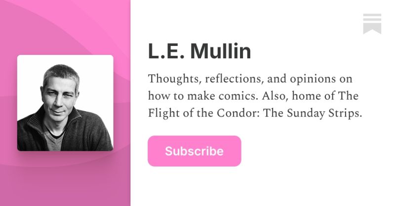 L E Mullin L E Mullin Substack - High Quality Light Background - HD