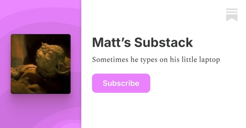 Welcome Matt Randall S Substack - High Quality Vintage Texture - Desktop