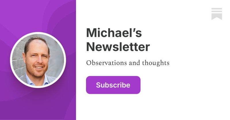 Michael S Newsletter Michael Derwin Substack - Desktop Nature Designs for Desktop