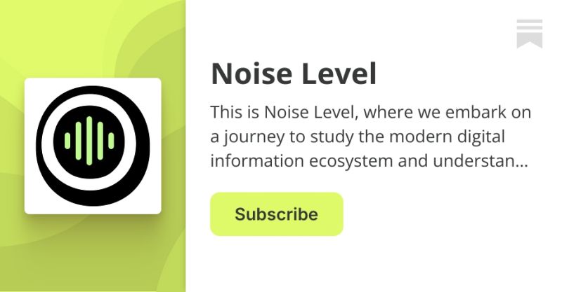 The Noise With Max Substack - HD Minimal Illustrations for Desktop