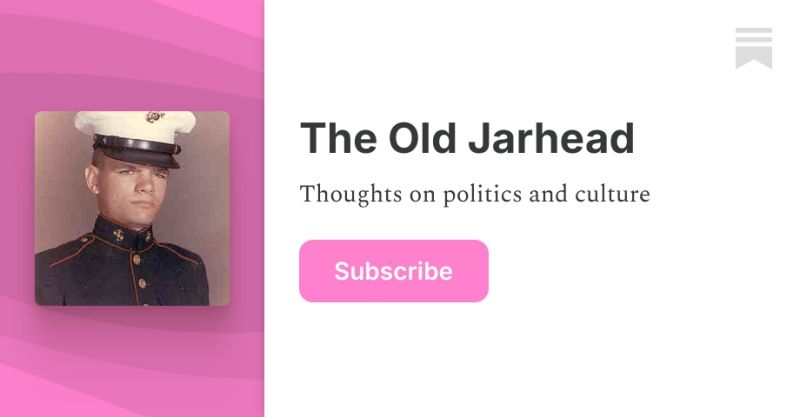 The Old Jarhead Substack - Incredible Vintage Illustration - Mobile