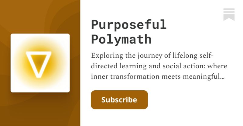 Polymath Review Substack - Download High Quality Colorful Illustration | Retina