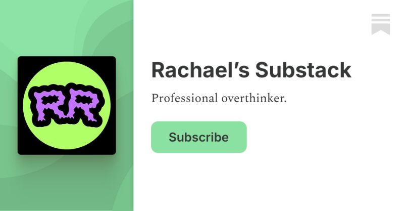 Rachael Shah Substack - Best Minimal Designs in Ultra HD