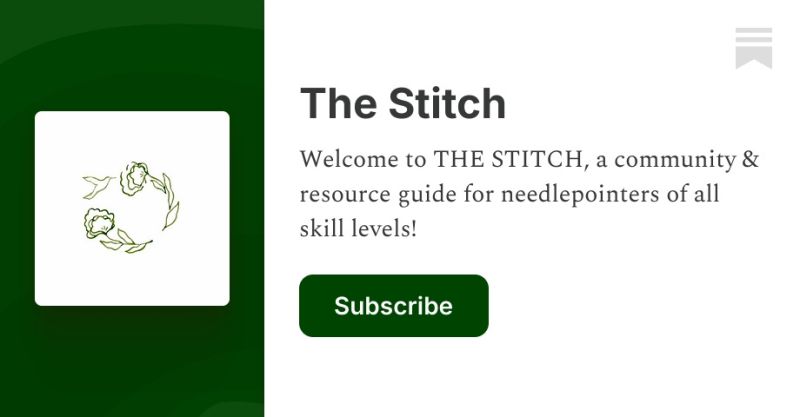 Mrs Needlepoint Substack - Mobile Landscape Images for Desktop