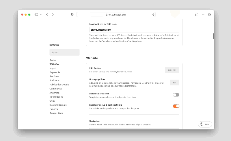 Setup Substack Account Substack Post Homepage Customization - Artistic Vintage Background - 8K