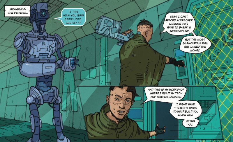 Comic Tutorial 3 Creating Impactful Characters - 4K Geometric Backgrounds for Desktop