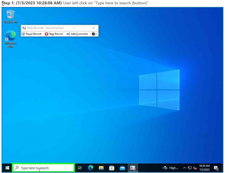 Record Instructions Using Built In Windows Tools - Download High Quality Vintage Photo | Full HD
