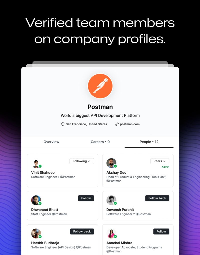 Salt Peerlist Company Profile - Artistic Colorful Background - Retina