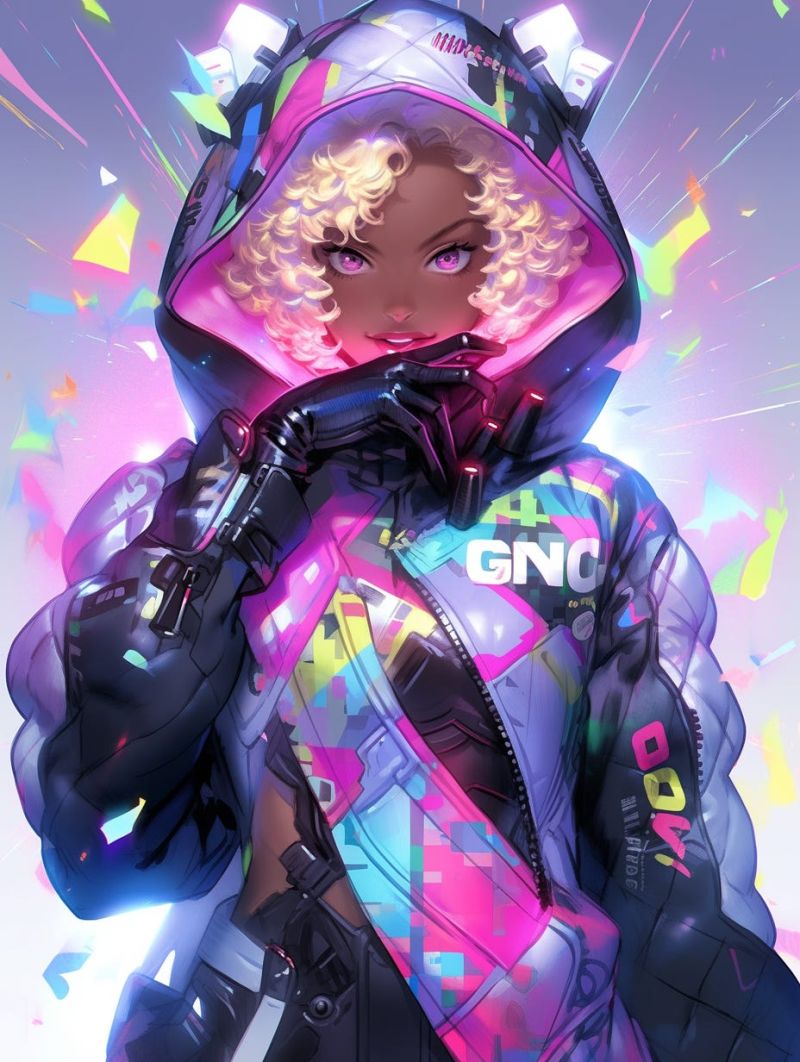 Prompter Mag Character Design - Premium Vintage Illustration Gallery - High Resolution