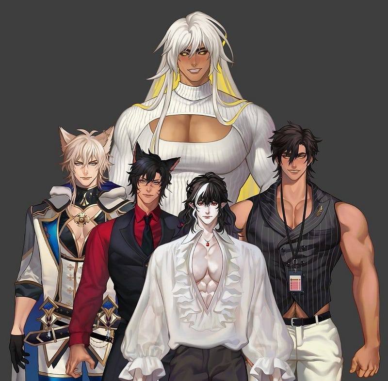 Taiga Chama Vtubie - City Design Collection - Ultra HD Quality