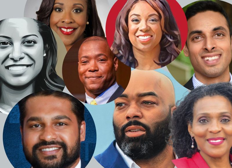 Virginia Senate Fivethirtyeight - Space Illustration Collection - 8K Quality