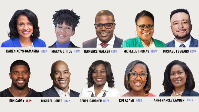 Chart Black Electeds Candidates Running In 2023 Virginia - Vintage Photos - Gorgeous Mobile Collection