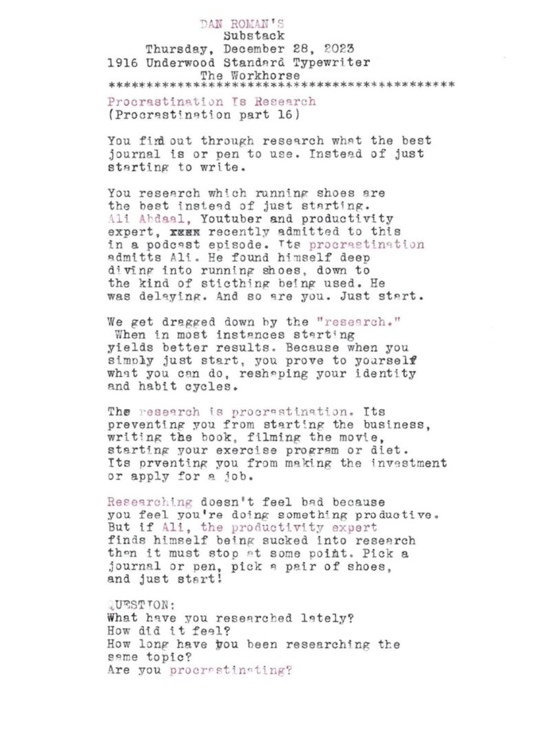 Procrastination Self Respect Dan Roman S Substack - Best Space Illustrations in 4K