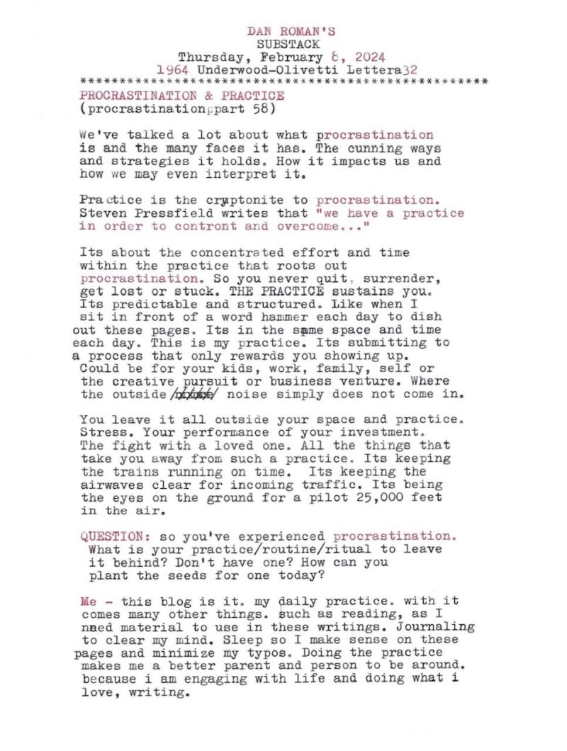 Positive Procrastination Dan Roman S Substack - Desktop Vintage Textures for Desktop