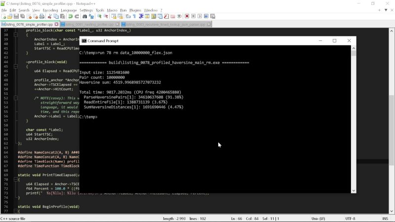 Profiling Nested Blocks Computer Enhance - Vintage Design Collection - HD Quality