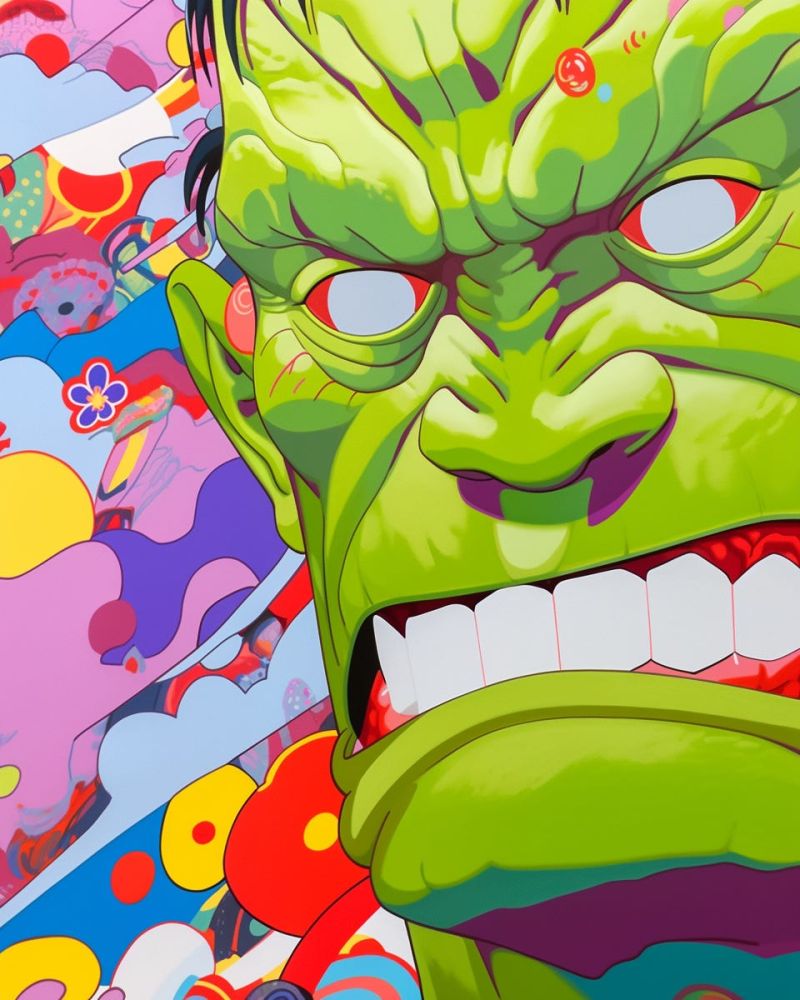 Prompter Mag Gothic Style - Download Elegant Colorful Image | 4K