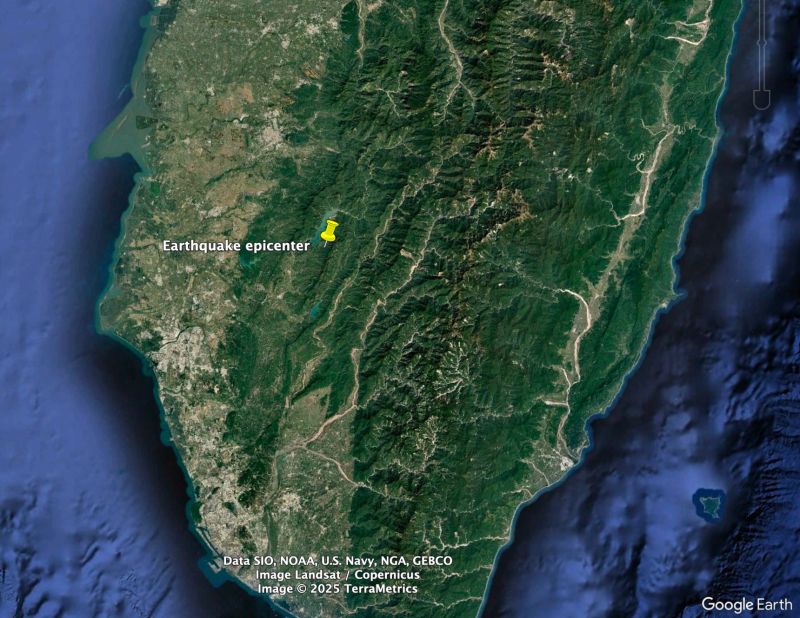 Strong 6 0 Magnitude Earthquake Shakes Eastern Taiwan During Evening - Retina Sunset Photos for Desktop